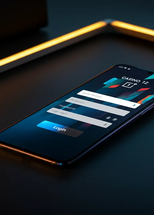 Octocasino toegangsscherm met loginvelden en wachtwoord beveiliging